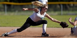 Softball player