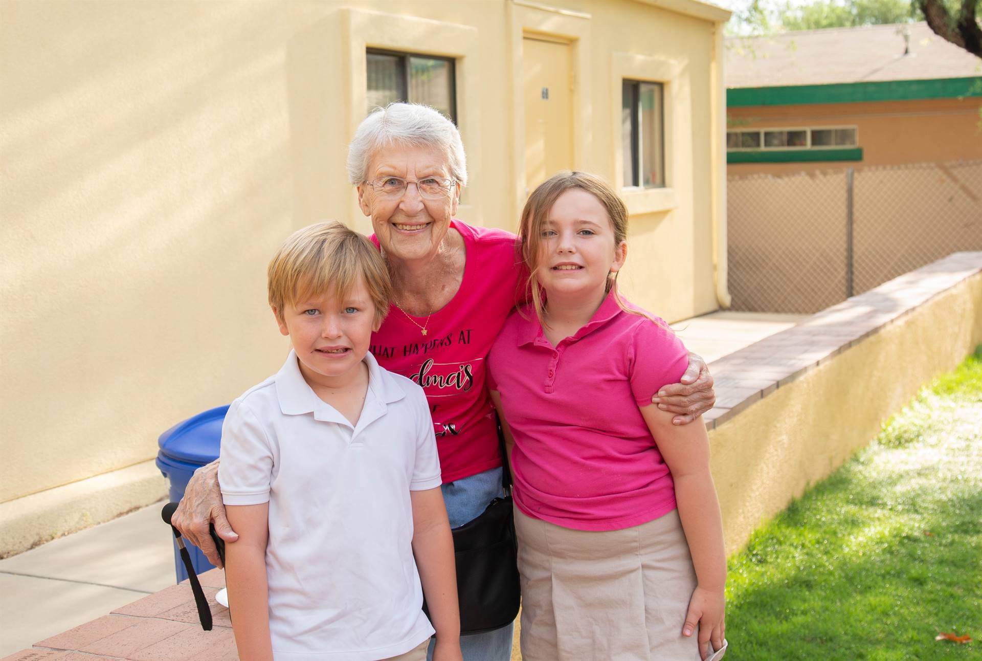 Grandmother and Grandchildren 