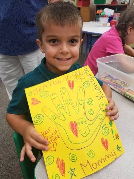 art on grandparents day 