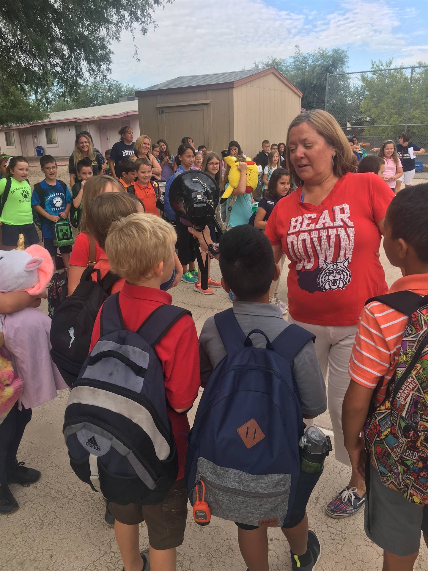 teacher and students 